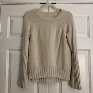 Nili Lotan Cream Cashmere Sweater